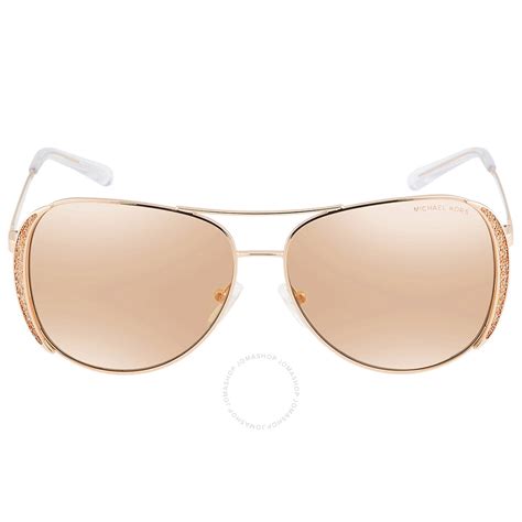 michael kors rose gold aviator sunglasses|michael kors pilot sunglasses.